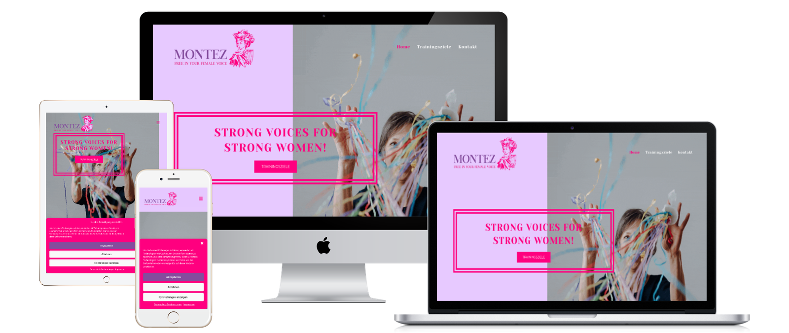 Esther Grote speech therapy website develop by NextStepDev.